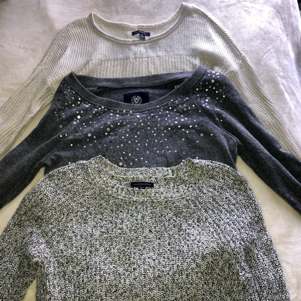 American Eagle Sweater Bundle